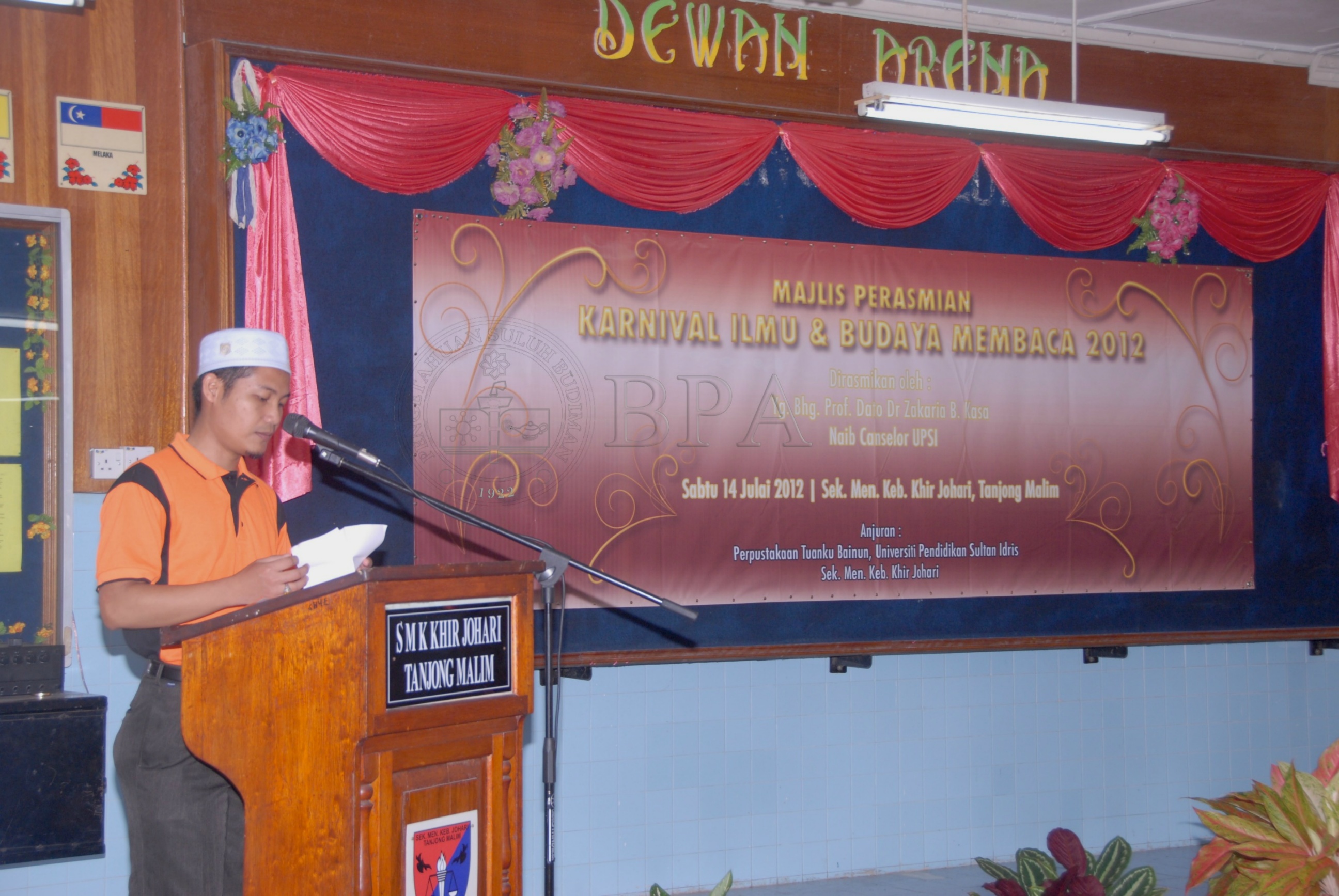 BPA 12 92 membaca IDA 5449